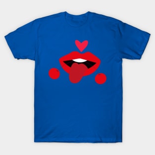 Sexy Cherry Lips T-Shirt